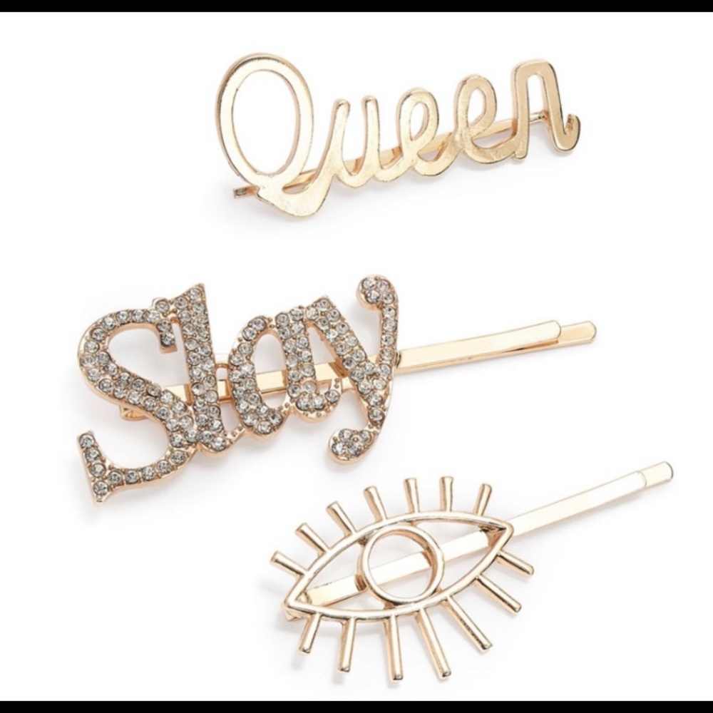 Thalia Sodi three decorative Hair pins NWT
